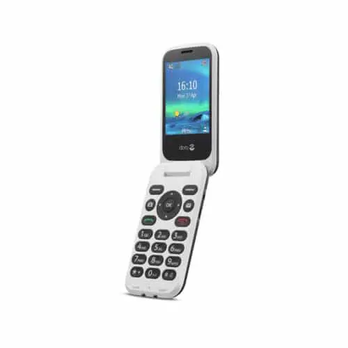 Doro 6881 Mobil Telefon - Sort/Hvid