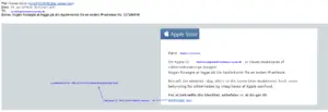 Nogen forsøgte at logge på din Apple konto