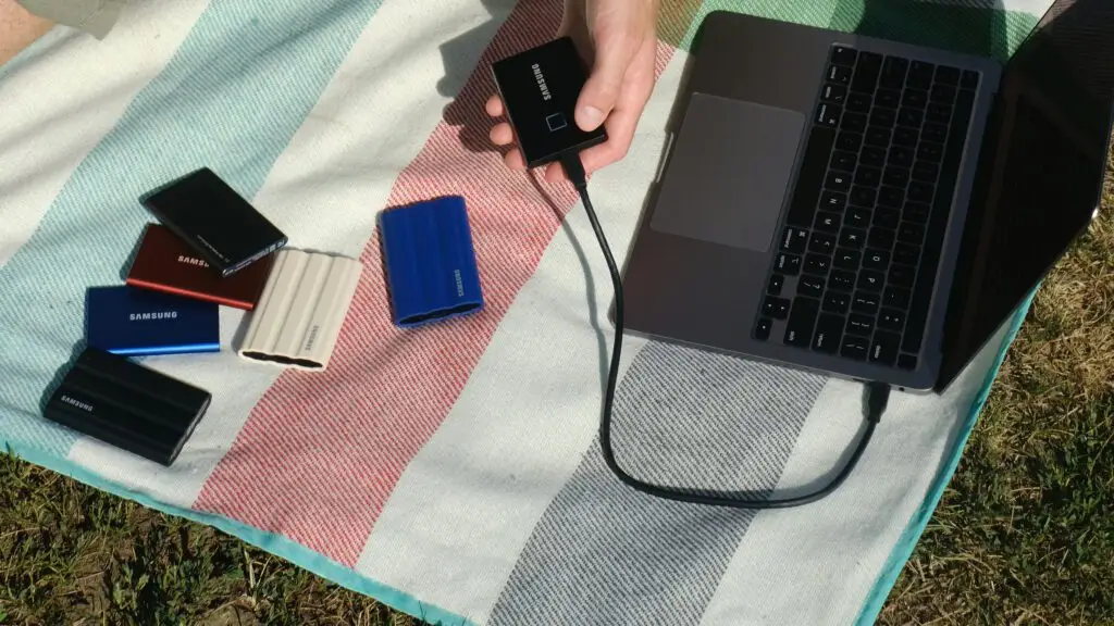 USB SSD Harddisk test