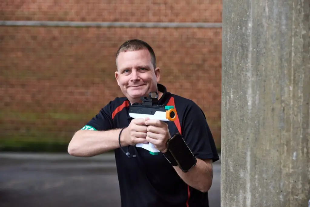 Evotag lasergame er sjovt