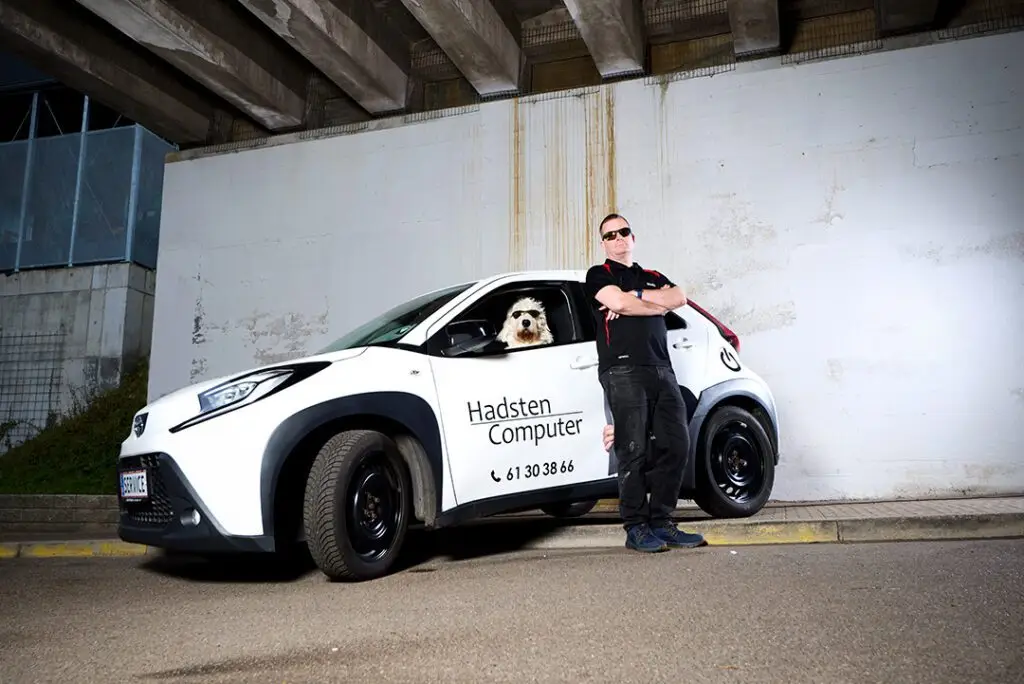 Vi kører ud til dig