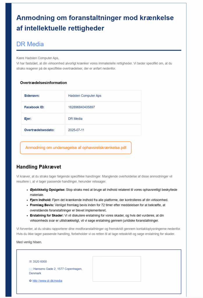 Jyllands-Posten falske mail
